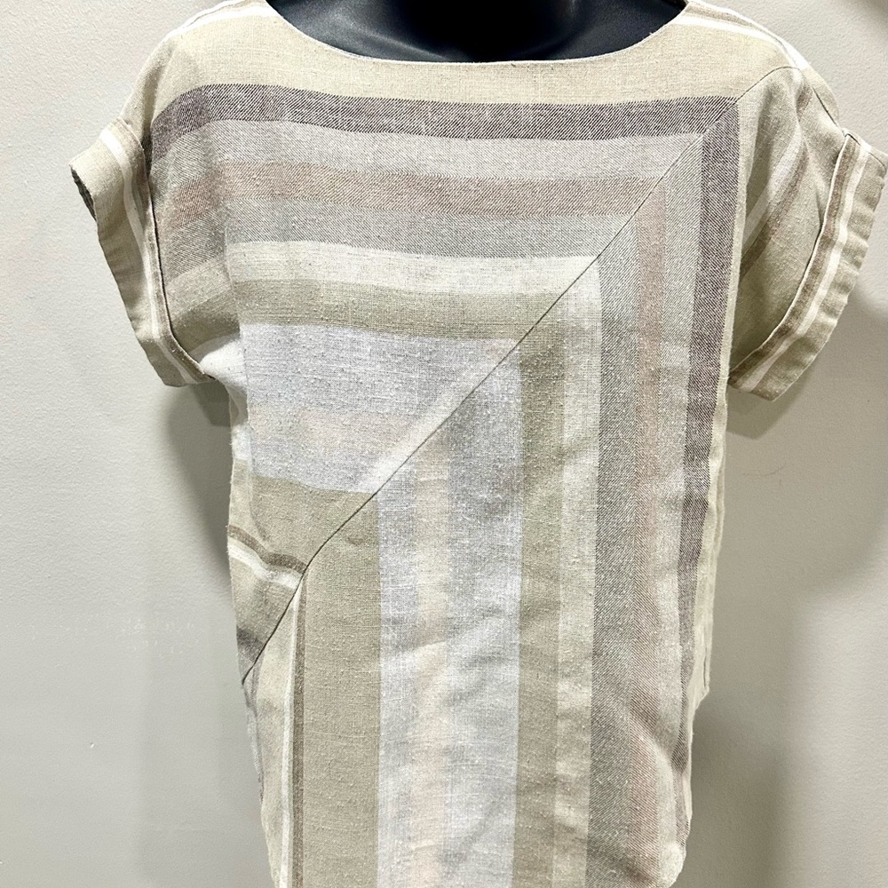 Vintage Michael Blair Striped Top - Picture 2 of 10